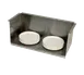 Advance Tabco TA-135 10" Deep Under Counter Mount Plate Shelf for Enclosed Base Tables without Doors Only 2 image