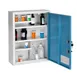 Alpine Industries ADI999-04-BLU Blue Medical Security Cabinet w/ Large Dual Locks 2 image