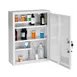 Alpine Industries ADI999-04-WHI White Medical Security Cabinet w/ Large Dual Locks - 16"W x 6"D x 21"H 2 image