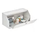 Alpine Industries ADI999-05-WHI White Steel Medical Security Cabinet w/ Large Dual Locks - 12-1/2"W x 5-9/10"D x 6"H 2 image