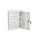 Alpine Industries ADIME999-01 Mountable Corner Two Shelf Medical Cabinet - 15"W x 7"D x 15"H 2 image