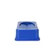 Alpine Industries ALP478-2-BLU Trash Can Lid, For 477-Blk, 20"W X 12"D X 5"H 2 image