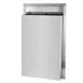 Alpine Industries ALP493 Recessed Waste Receptacle, 17" W, Stainless Steel 1 image
