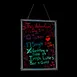 Alpine Industries ALP495-04 Write‑On LED Board, 31" x 23" x 0.5", Glass Frame, 48 LEDs, Wall‑Mount 2 image