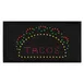 Alpine Industries ALP497-11 Taco LED Sign, Two Display Modes, 19" x 10" Rectangular Restaurant Sign 1 image