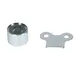 BK Resources BKF-C414-VR Vandal Resistant Aerator, 0.5 Gpm, Includes Wrench 1 image