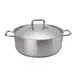 Browne USA 5734019 Brazier, 20‑Qt., 15‑7/10" Dia. × 6‑1/10" H, Stainless Steel, Induction‑Ready 1 image