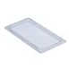 Cambro 30PPCWSC190 1/3 Size Flat Lid, Translucent PP Cover, NSF, Safe -40°F to 160°F 1 image