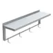 Choice Equipment SU90-5418-S Aluminum Solid Wall Mounted Shelf - 54"W X 18"D 1 image