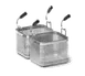 Desco USA GN-1/2 Pasta Cooker Basket, 1/2 Basket, (2) Handles, Full Size 1 image
