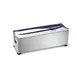 Edlund OFD 18 NL W/FEET 18" Steel Wrap Dispenser, Holds 2000-Ft Roll, No Lid, Slide Cutter, Suction-Cup Feet 1 image