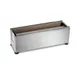 Edlund OFLD-18 Foil Dispenser, 18" Wide, Holds 1000 Ft Roll, No Lid, Stainless Steel, Cutter, Suction Feet 1 image