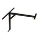 FLAT Tech CL2626281A Cantilever Table Base, 26x26, Wall Mount, 38x38 Max Table Top, Steel, Black Powder Coat 2 image