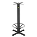 FLAT Tech CT2019 Bar Height KX22 Cast Iron Table Base, 22" Cross Base, 3" Dia. Column 1 image