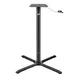 FLAT Tech CT2066 Adjustable Height KX36 Table Base, 36" Cross Base, Cast Iron, 3" Dia. Pneumatic Column 1 image