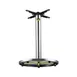 FLAT Tech CT4005 22" Round Dining Height Table Base, 3" Column, Cast Iron, 304 Stainless Steel Plated 2 image