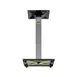 FLAT Tech CT4101 Dining Height 22" Square Cast Iron Table Base, 3-1/7" Dia Column, 304 Stainless Steel Plated 2 image