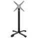 FLAT Tech CT4334 Bar Height SX26 Table Base, 26x26 Base, Aluminum, Black Powder Coat Finish 1 image