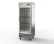 Hubert 40598 29" 1-Glass Door Reach-In Refrigerator, 23 cu. ft., Bottom Mounted 1 image