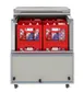 Koolmore KM-MC34-HDC 34" Milk Cooler, 8‑Crate (13"×11") Glass Doors, LED, Stainless, ETL‑Sanitation 2 image