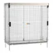 Metro SEC56C-SL Super Erecta Chrome Stationary Security Unit with Sliding Door(s) 1 image