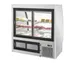 Migali C-DC-4 - 48.1" W x 55.4" H Deli Display Case, 22.5 cu ft, Steel, Curved Glass, Temp 2 Shelves 2 image
