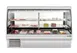 Migali C-DC-7 Deli Display Case, 83.6" W x 55.4" H, 40.5 cu ft, Double-Pane Glass, Auto-Defrost R290 1 image