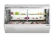 Migali C-DS-7 Deli Refrigerated Display, 81.9"W x 55.4"H, 40.5 Cu Ft, Stainless Glass, Digital Temp 1 image