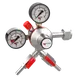 Micro Matic 842-2-PP Double Gauge Reulator, CO2 Primary Kit with Pressure Gauge and Shutoff Valves 1 image