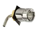 Micro Matic BE-SK2LA-304 Elbow Beer Shank Assembly, 6" Length, 304 Stainless Steel Faucet Part 1 image