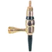 Micro Matic JESF-3 Stout & Ale Faucet, Brass-Plated, Steel Body & Aluminum Housing, 8" Spout 1 image