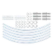 Micro Matic MM-RSK-516 Flow Restrictor Kit for 5/16" ID Tubing, Six Lines, Segs, Clamps & Splicers 1 image