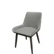 Oak Street CM-10501 Upholstered Amata Side Chair, Solid Back, Metal Frame, Indoor Use 2 image