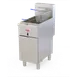 Omcan USA 48554 16" Floor Model Electric Deep Fryer, Full Pot 50 Ibs, 208v/60/3-ph, Stainless Steel 1 image