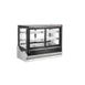 Omcan USA 48565 Display Case 48" Wide 9.0 cu.ft Black Exterior Stainless Interior 2 Shelves 305W 1 image