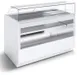 Oscartek GEM R4 COMBI H2 2000 – 78"W X 32‑5/16"D X 55‑1/16"H FS FSvc See‑Thru 3 Shelves Steel Ends 1 image