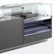 Oscartek GEM R4 COMBI M1 2000 78"W Case, 2 Shelves, Full‑Svc, See‑Thru, Free‑Stand, Stainless Ends 1 image