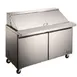 Supera PSTX-61-MT 60.2" 2-Door Mega Top Sandwich and Salad Prep Table, 24 Pans, Stainless Steel 1 image