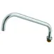 T&S Brass 114X Big-Flo Nozzle, Swivel, 12" Long, Standard, Plain End Outlet 1 image