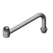 T&S Brass 118X Big-Flo Nozzle, 12" Long, Back Section, Low Lead 1 image