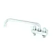 T&S Brass 5F-4CLX12 Equip Workboard Faucet, Deck Mount, 12" Swing Nozzle 1 image