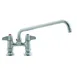 T&S Brass 5F-4DLS10A Equip Faucet, 4", Deck Mount, 10" Swing Nozzle 1 image