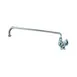 T&S Brass B-0211 Sink Faucet, Single with 12" Swing Nozzle, Wall Mounted 1 image