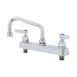 T&S Brass B-1120-QT-WS Workboard Faucet, Deck Mount, 8" Centers 1 image