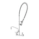 T&S Brass B-2187 Pre-Rinse Unit: Easyinstall 8" Wall Mount Mixing Faucet 1 image