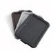 Winco PL-57C Gray Polypropylene Dish Box Cover 2 image