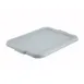 Winco PL-57C Gray Polypropylene Dish Box Cover 1 image