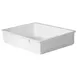 Winco PL-6N White Rectangular Dough Proofing Box - 25.5" x 17.5" x 6"  1 image