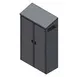 Winholt STCT-HD2450.5H84-MPSL-ST-KT Mop Sink Cabinet, 24"W X 50.5"L X 84"H 2 image