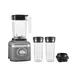 KitchenAid KSB1332DG K150 Series Ice Crushing Blender, 3-Speed, (2) 16-oz Blender Jars, Matte Charcoal Grey 1 image